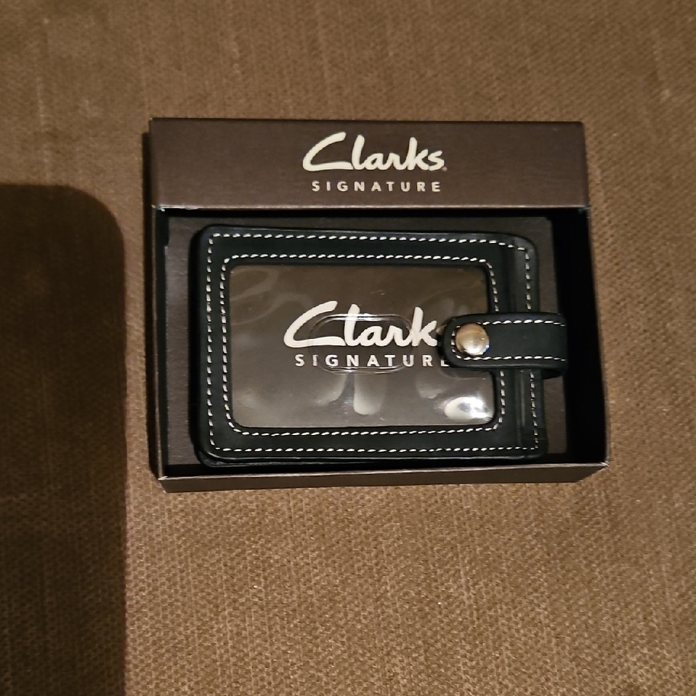 Clarks Signature Black Card Holder